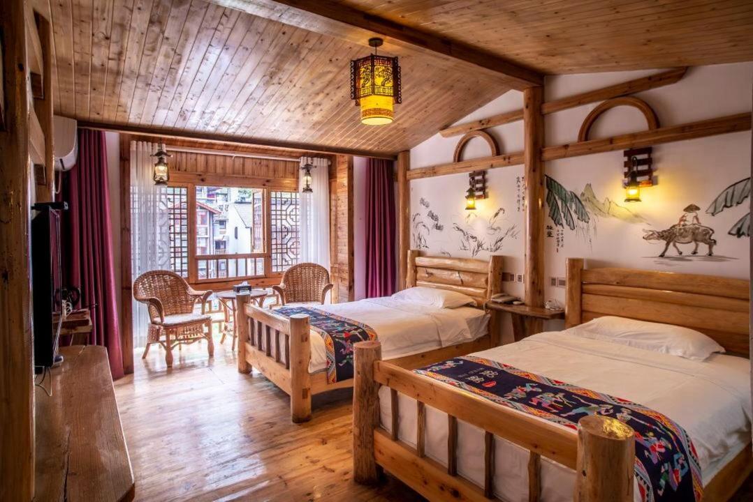Mountain View Guesthouse Zhangjiajie Eksteriør bilde