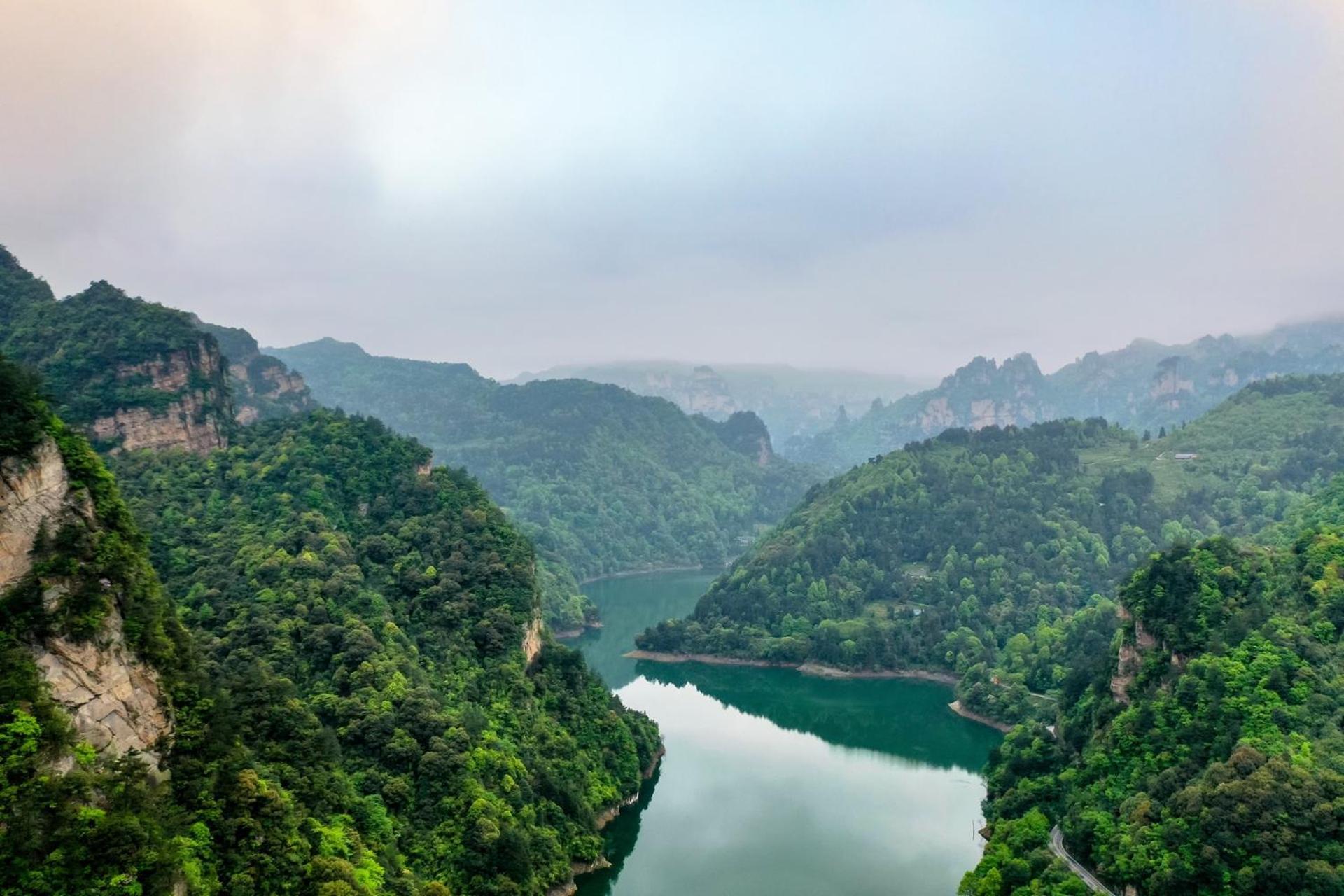 Mountain View Guesthouse Zhangjiajie Eksteriør bilde