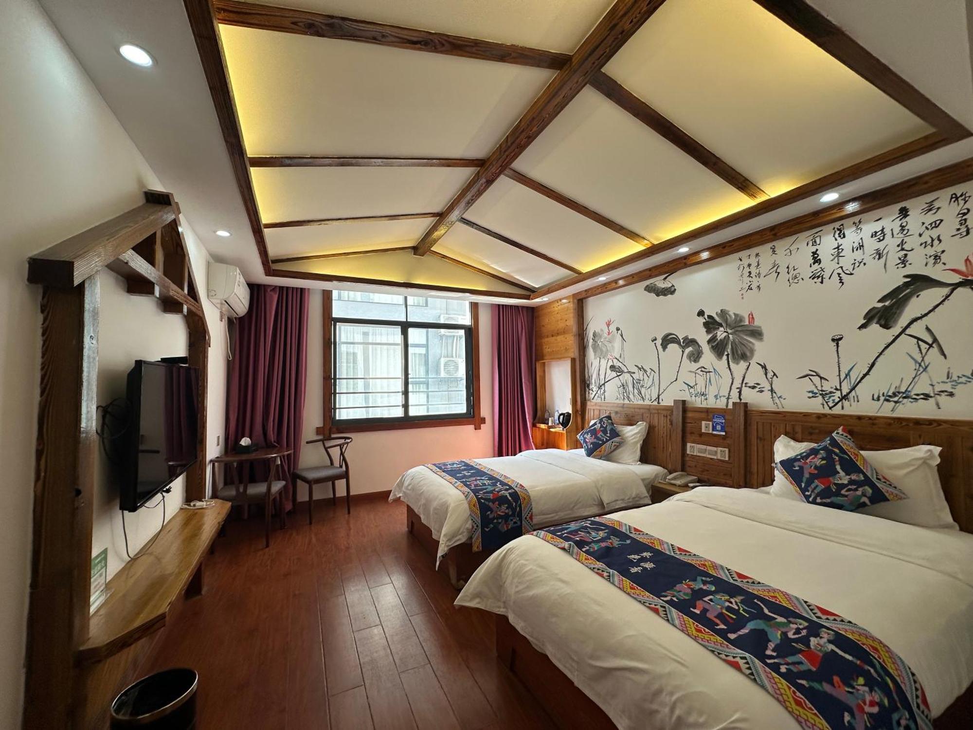 Mountain View Guesthouse Zhangjiajie Eksteriør bilde